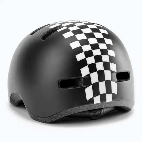 Kask rowerowy dziecięcy Bell Lil Ripper Jr checkers matte black/white