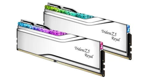 Pamięć RAM G.Skill Trident Z5 Royal DDR5 96GB (2x48GB) 6400 CL32 Biały
