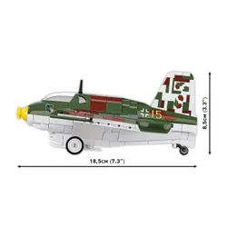 Cobi Klocki Klocki Messerschmitt Me 163B Komet 543 elementów