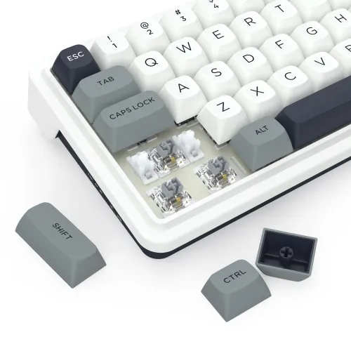 Klawiatura mechaniczna Redragon Draconic V2 K730WGP-RGB-PRO Biało-szary