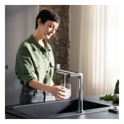 Bateria HANSGROHE Aqittura M91 76837000 z filtrem Chrom