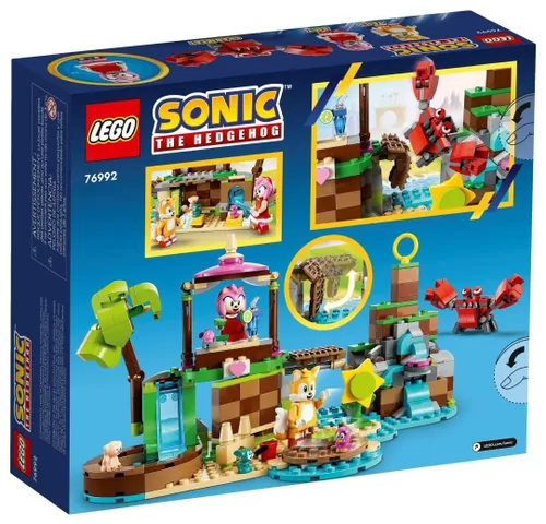 LEGO Sonic the Hedgehog 76992 Wyspa dla zwierząt Amy