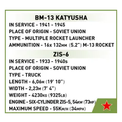 Конструктор COBI BM-13 Katyusha (ZIS-6)