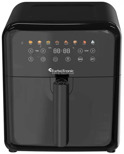 Air Fryer Frytkownica beztłuszczowa TURBOTRONIC TT-AF190 Czarny 6l 8 automatycznych programów