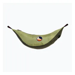 Hamak turystyczny dwuosobowy Ticket To The Moon Original army green/green apple