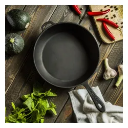 Patelnia / Wok żeliwny MAYSTERNYA IRON 26 cm