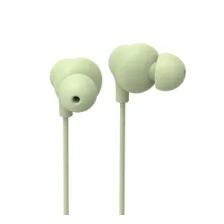 Słuchawki przewodowe Hama Curly Dokanłowe Mikrofon USB-C Zielony