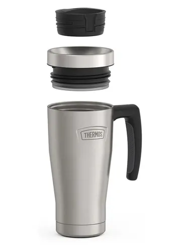 Kubek termiczny z uchwytem Thermos Icon Mug 0,47 l - matte stainless steel