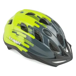 Kask rowerowy Author Trigger szaro-żółty