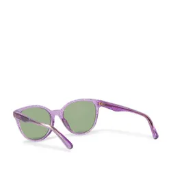 Солнцезащитные очки Versace 0vk4427u 53734v Lilac Glitter / Grey Mirror Violet - размер (EU) 46