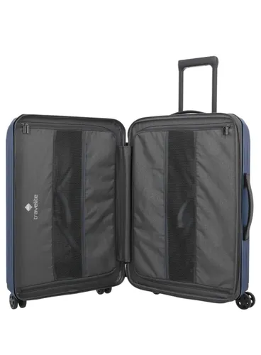 Walizka średnia Travelite Dynamiic EXP - denim blue