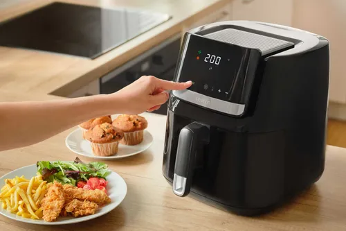 Air Fryer Frytkownica beztłuszczowa SENCOR SFR 6550BK-EUE3 Czarny 6.5l z termoobiegiem