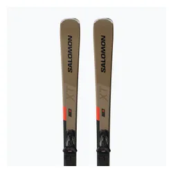 Narty zjazdowe Salomon S/Max 6 XT + wiązania M10 GW golden brown met./neon red/black