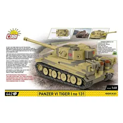 Cobi Klocki Klocki Panzer VI Tiger I no 131 442 klocki