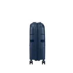 Маленький расширяемый чемодан American Tourister StarVibe-navy