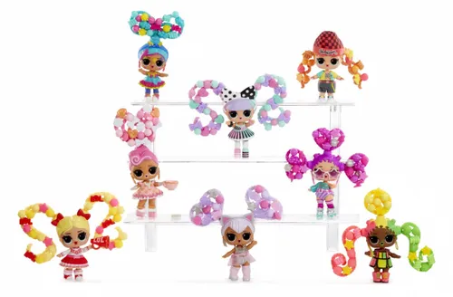 Mga Lalka L.O.L. Surprise Hair Beads Tots Display 33 sztuki