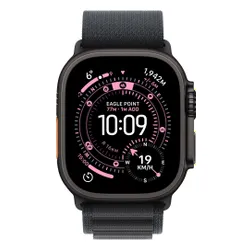 Apple Watch Ultra 3 GPS + Cellular 49mm koperta tytanowa (czarny) + pasek Alpine rozmiar M (czarny)