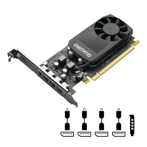 Karta graficzna PNY Quadro P1000 4GB GDDR5 128bit