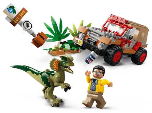 LEGO Jurassic World 76958 засада дилофозавра