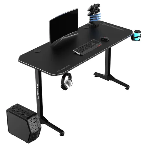 Biurko Ultradesk FRAG V3 140cm Czarny