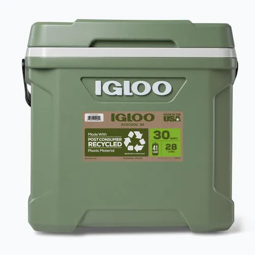 Lodówka turystyczna Igloo Ecocool 30 28 l vintage green