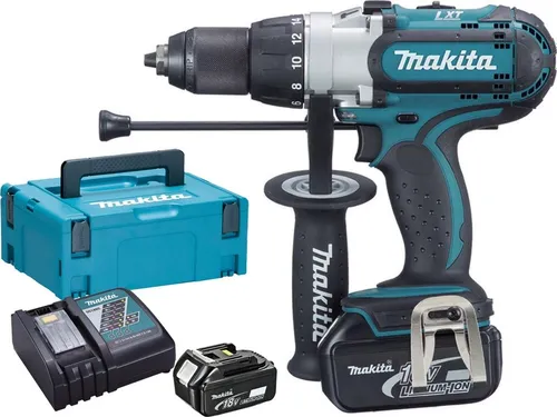 Makita DHP451RTJ 18V 2 x Şarj edilebilir pil 5Ah