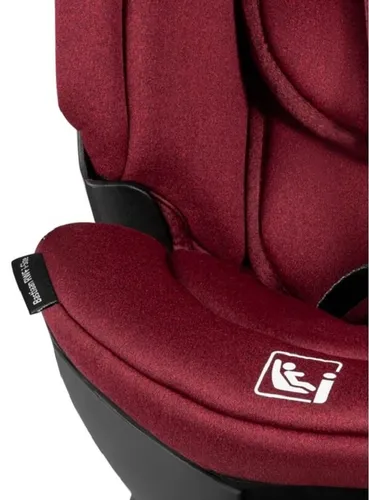 Fotelik samochodowy LIONELO Bastiaan RWF i-Size 40-150 cm (0-36 kg) Czerwony