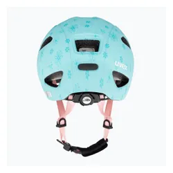Kask rowerowy dziecięcy UVEX Oyo Style Jr flowers cyan matt
