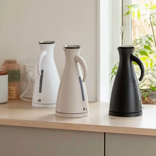 EVA SOLO 1,5 l - czajnik elektryczny bezprzewodowy piaskowy matowy