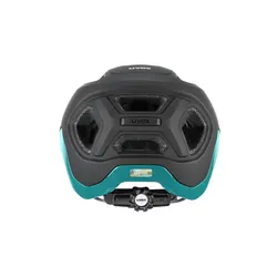 Kask rowerowy Uvex React - black/teal matt