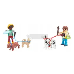 PLAYMOBIL City Life 70530 Spacer z psami skrzyneczka