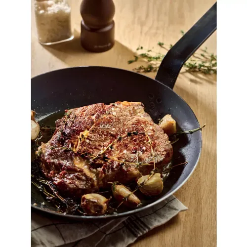 DE BUYER Blue Carbon 20 cm - patelnia ze stali węglowej