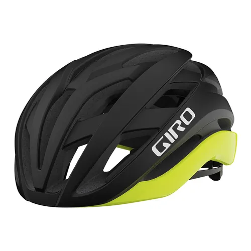 Kask rowerowy Giro Cielo MIPS matte black/highlight yellow