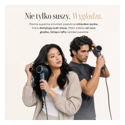 Suszarka do włosów SkinVibe Nova PlasmaGo Zimny nawiew 1100W 2 prędkości 4 temperatury Eggplant
