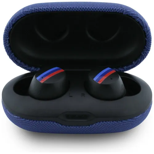 Słuchawki dokanałowe BMW M Metal Logo ENC Niebieski