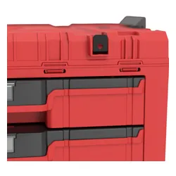 Skrzynka narzędziowa QBRICK System Prime Drawer 3 Toolbox Expert Red Ultra HD
