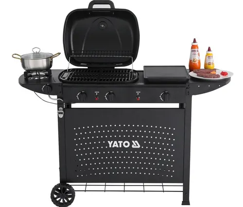 Grill gazowy YATO YG-20008 11 kW 48 x 37 cm