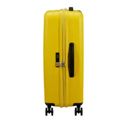 Чемодан American Tourister Rejoy среднего размера - electric yellow