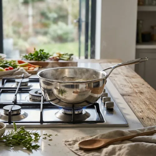 DEMEYERE 5-Plus 3,3 l - rondel ze stali nierdzewnej z pokrywką