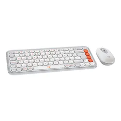 Zestaw LOGITECH POP ICON Combo Off White