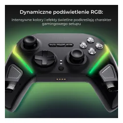 Pad Ajazz GP100 do Nintendo Switch, PC Android, iOS Bezprzewodowy Czarny