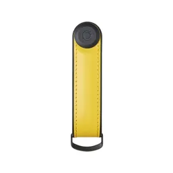 Skórzane etui organizer na klucze Orbitkey Hybrid Leather - solar yellow