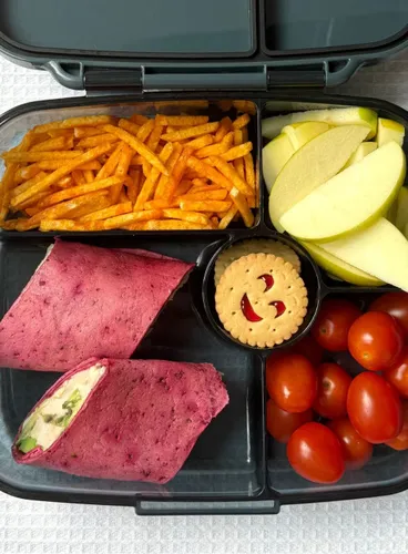 Lunchbox głęboki 5-komorowy Yumbox Go Bento Box - Berlin charcoal gray