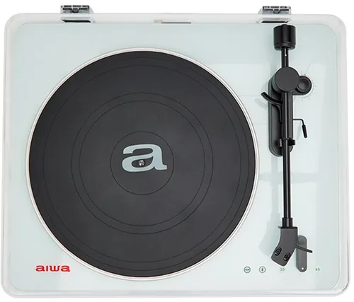 Gramofon AIWA APX-790BT/WH Bluetooth USB Biały