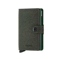 RFID Secrid Miniwallet Twist-green ile Cep Cüzdanı