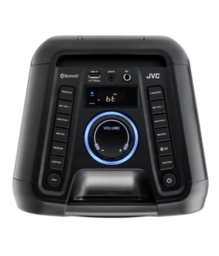 Power Audio JVC XS-EP424B 140W Bluetooth Radio FM Mikrofon Karaoke Czarny