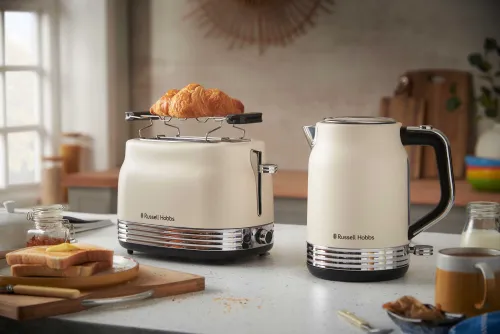 Toster Russell Hobbs 28650-56 Ruszt do bułek Rozmrażanie 930W