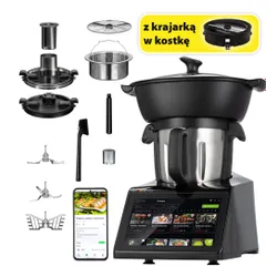 Wielofunkcyjny robot kuchenny ICOOOK 3.0 PLUS MRK-48P (WiFi) z wagą i krajarką w kostkę