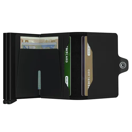 Portfel kieszonkowy RFID Secrid Twinwallet Matte - black