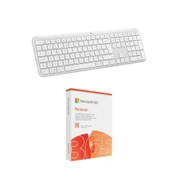 Klawiatura LOGITECH K950 Biały + Program MICROSOFT 365 Personal